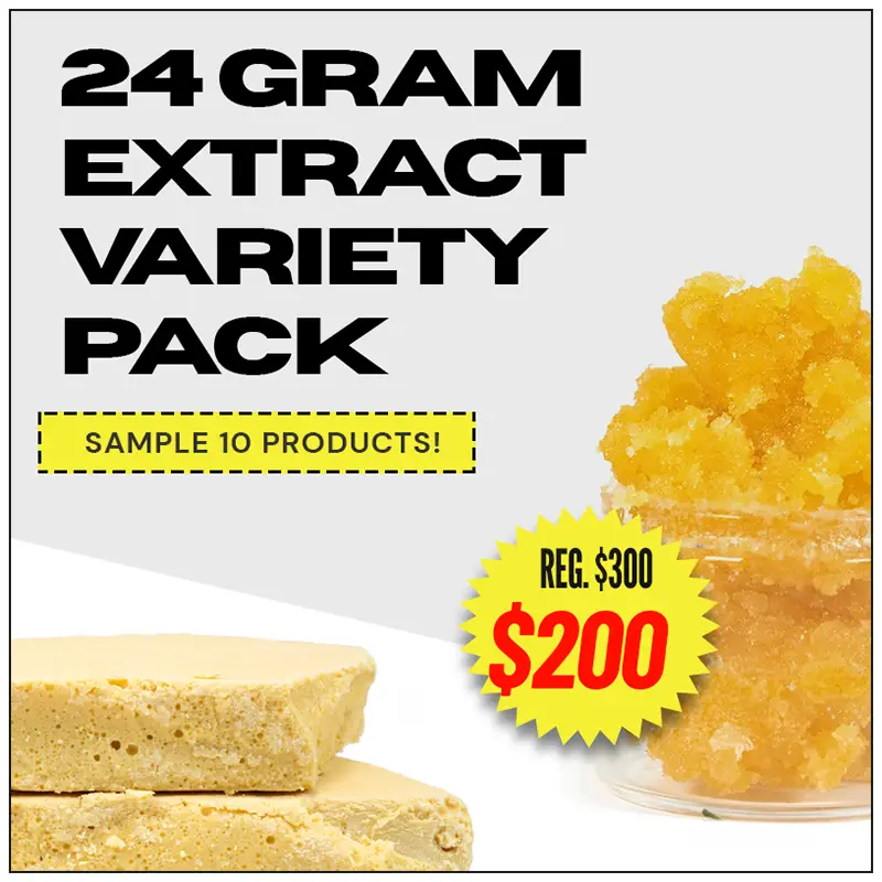24 grams Extracts Variety Pack