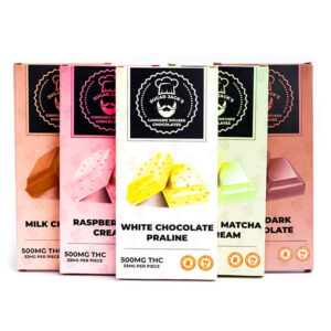 Sugar Jack’s 500mg THC Chocolate Bars