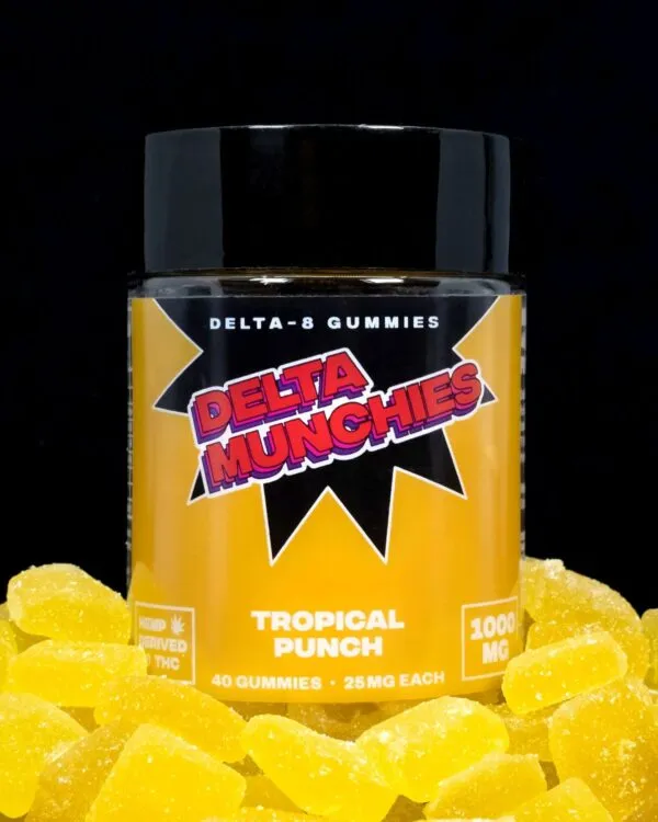 Tropical Punch Delta 8 Gummies - Image 3