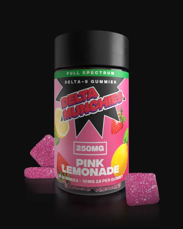 Pink Lemonade Delta 9 Gummies