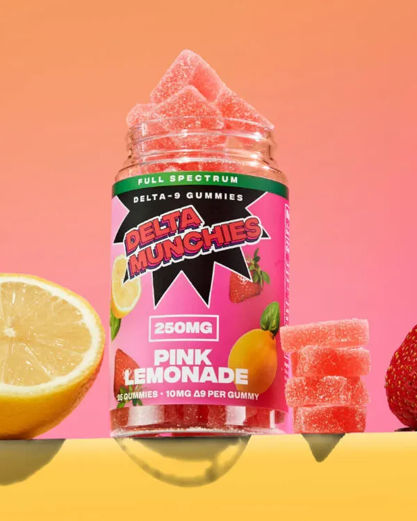 Pink Lemonade Delta 9 Gummies - Image 2