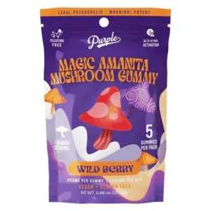 Purple Amanita Mushroom gummies – Wild Bery